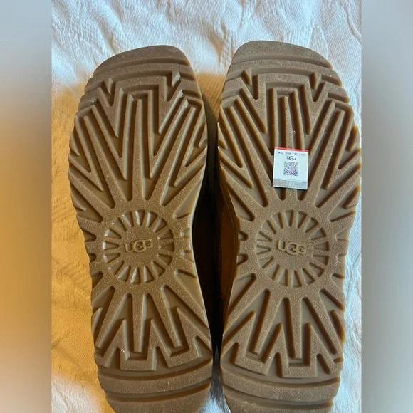 Ugg Cityfunc lace up platform shoes, chestnut, size 11, New in Box - Picture 14 of 15